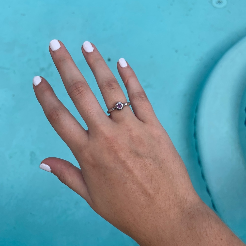 James Avery  Birthstone Ring